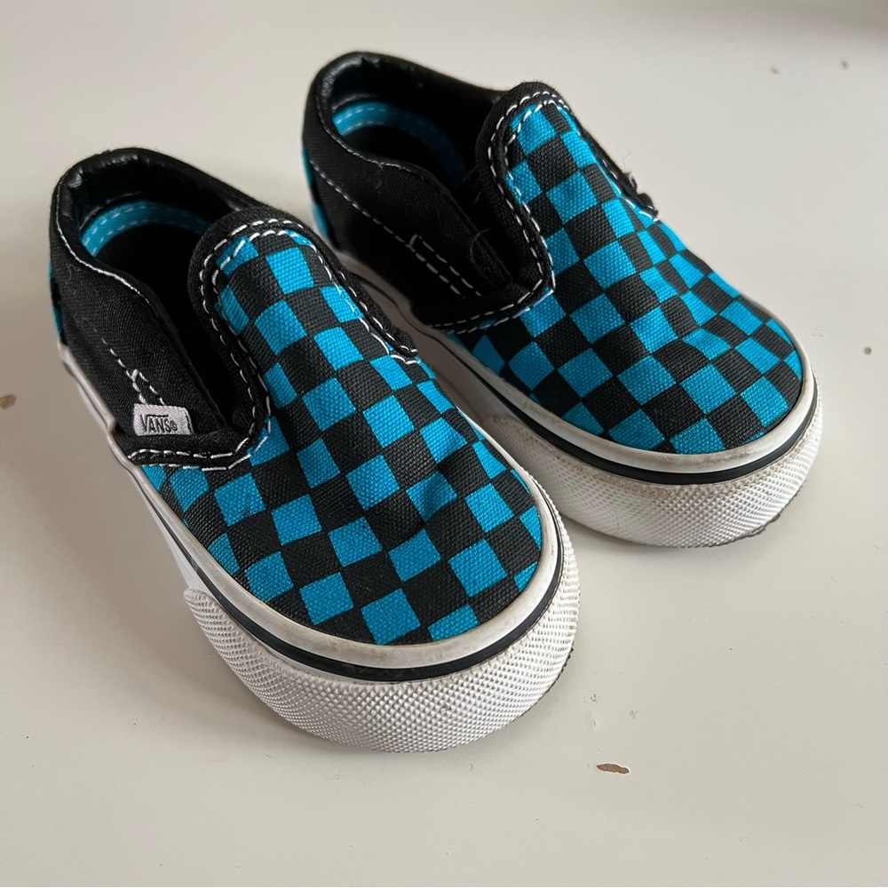 Checkered Toddler Vans